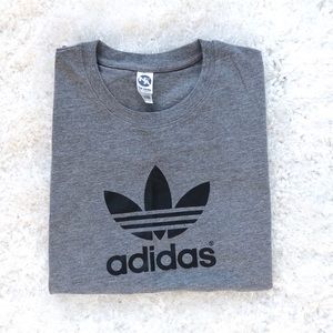 “ADIDAS” Grey Tee